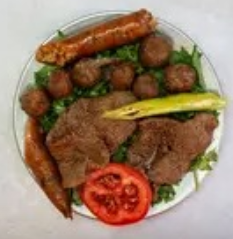 Liver with Kofta and Mombar