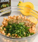 Seasoned Hummus Box with Olive Oil