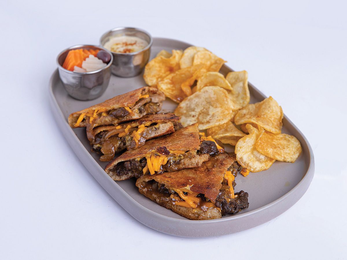 Caramelized Onion Steak Hawawshi (Medium Spicy )