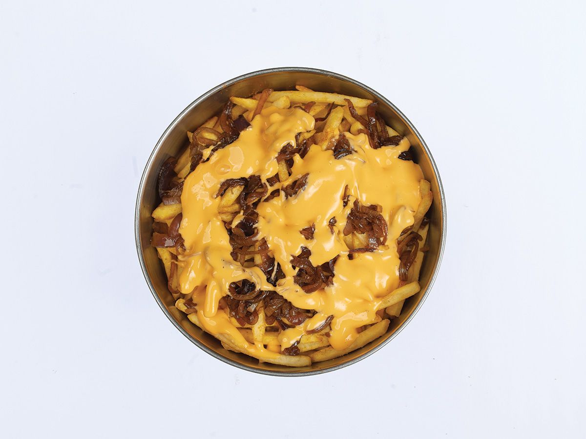 Caramelized Onions & Cheese Fries