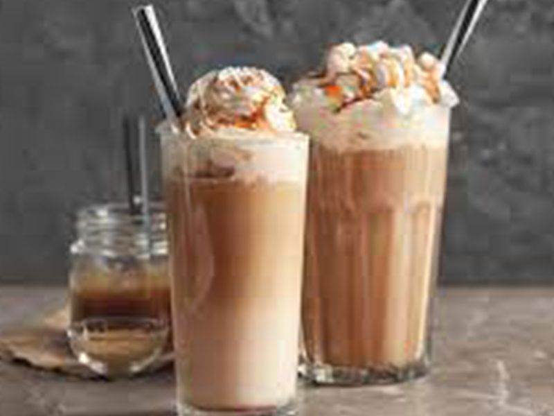 Coffee With Caramel Frappe