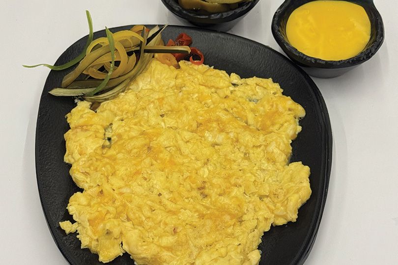 Scrambled Cheddar Jalapeno
