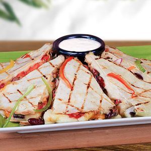 Crunchy Chicken Quasadilla