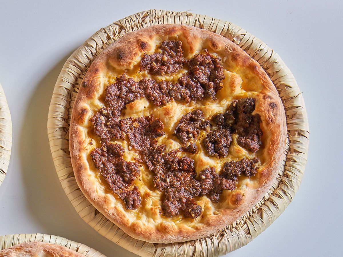 Cheese And Sausage Manoucheh