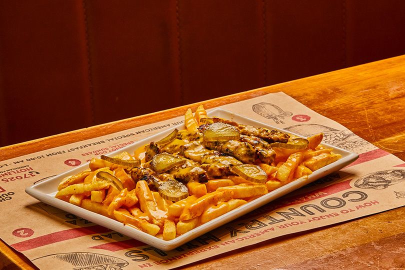 Cheese Burger Fries