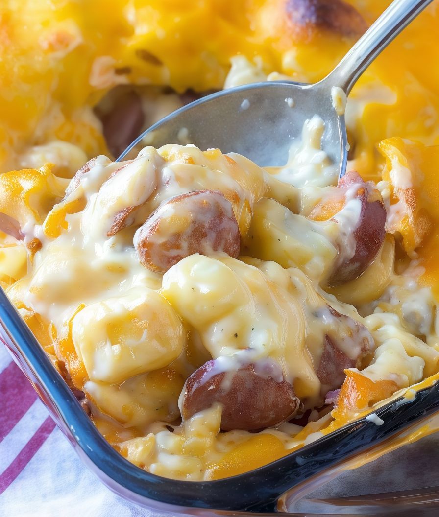 Cheese Potato Hot dog