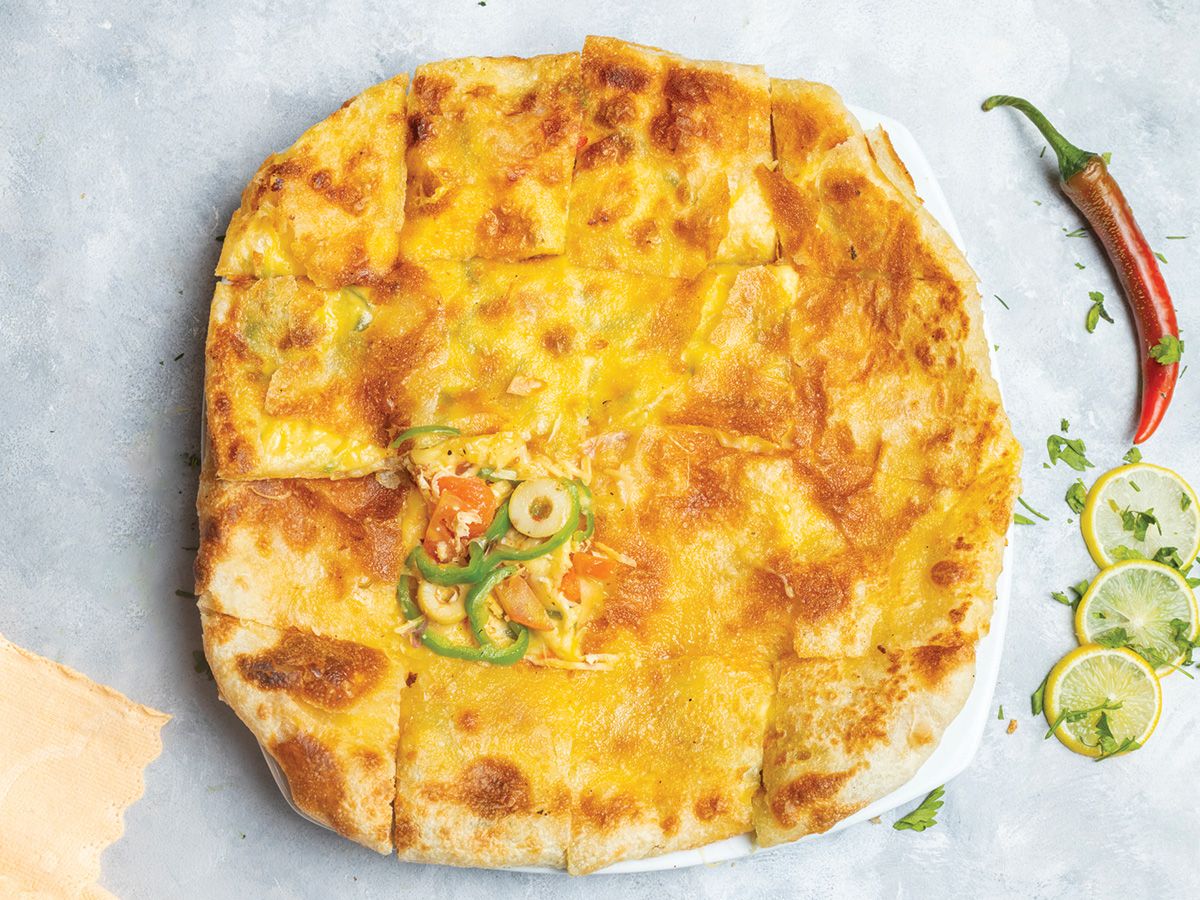 Cheese With Vegetables Pie