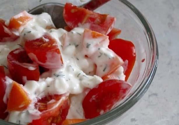 Jarred cheese with tomatoes