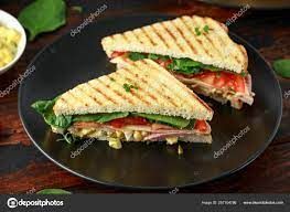 Cheese And Tomato Potato Sandwich