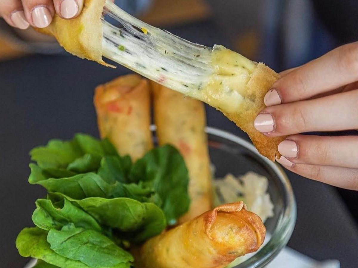 Cheese Spring Rolls