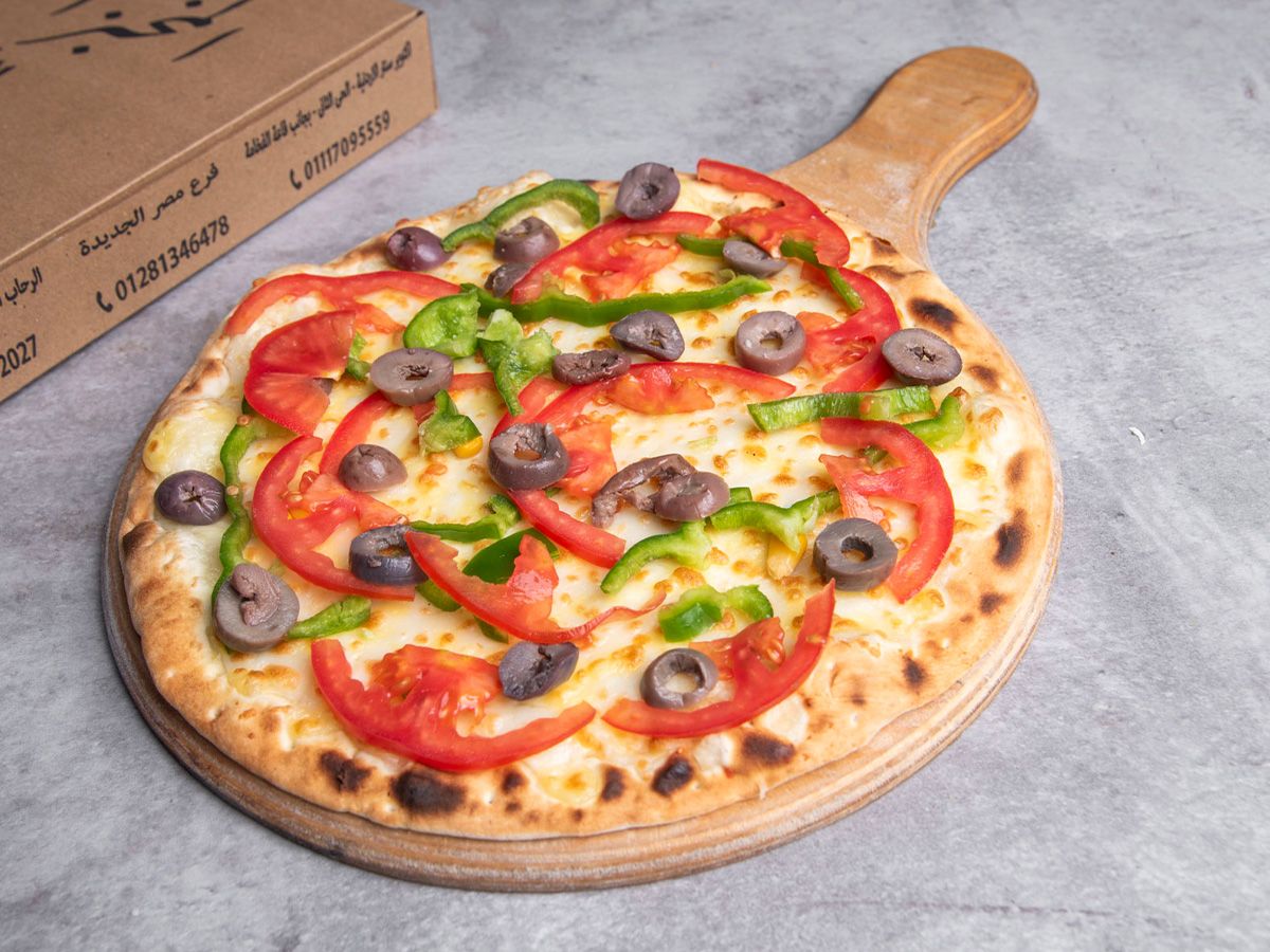 Manousheh Cheese with Vegetables