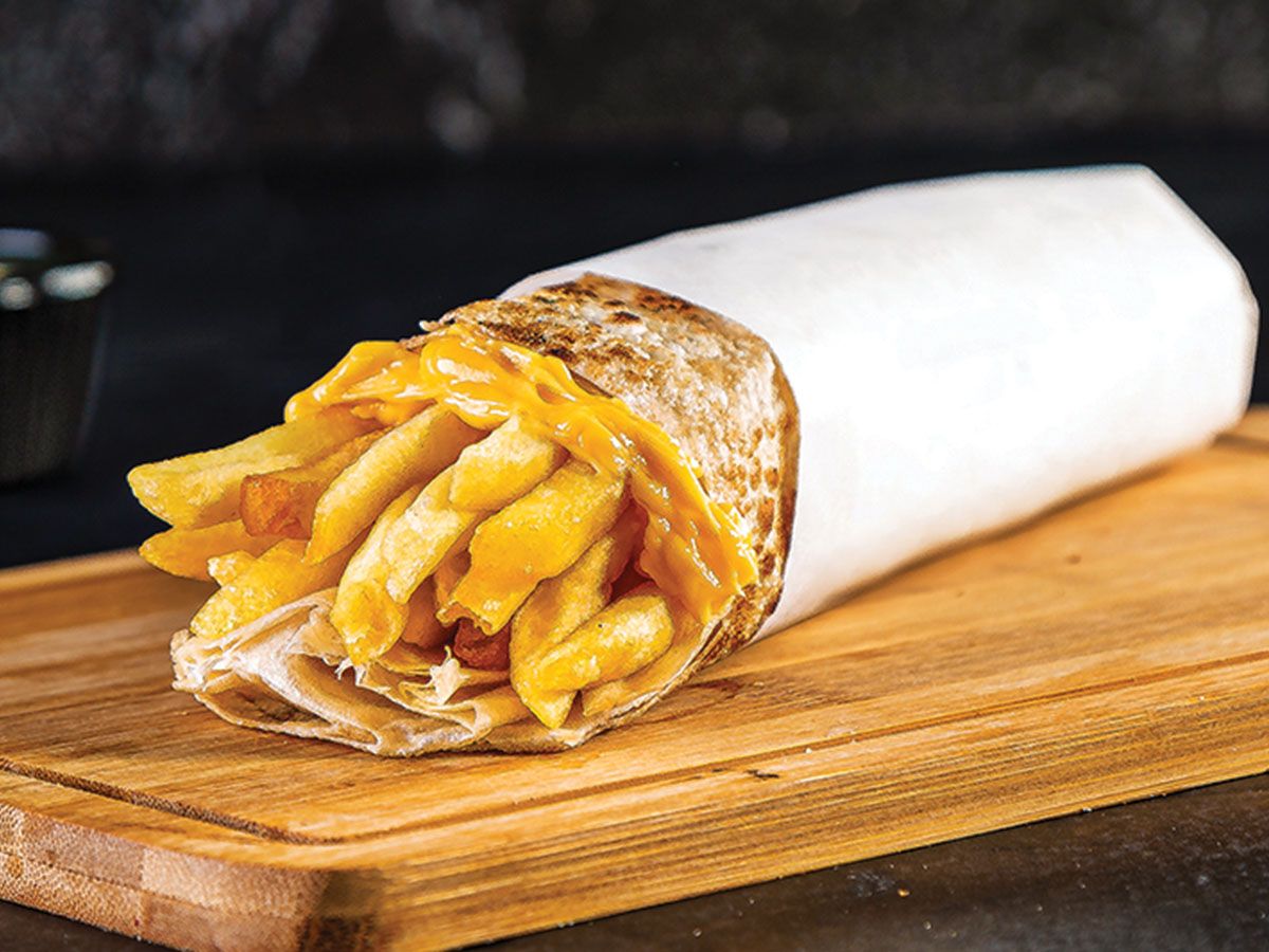 Cheesy Fries Sandwich