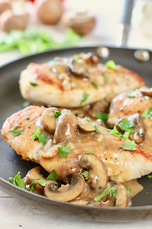 Chicken Polo with Mushroom
