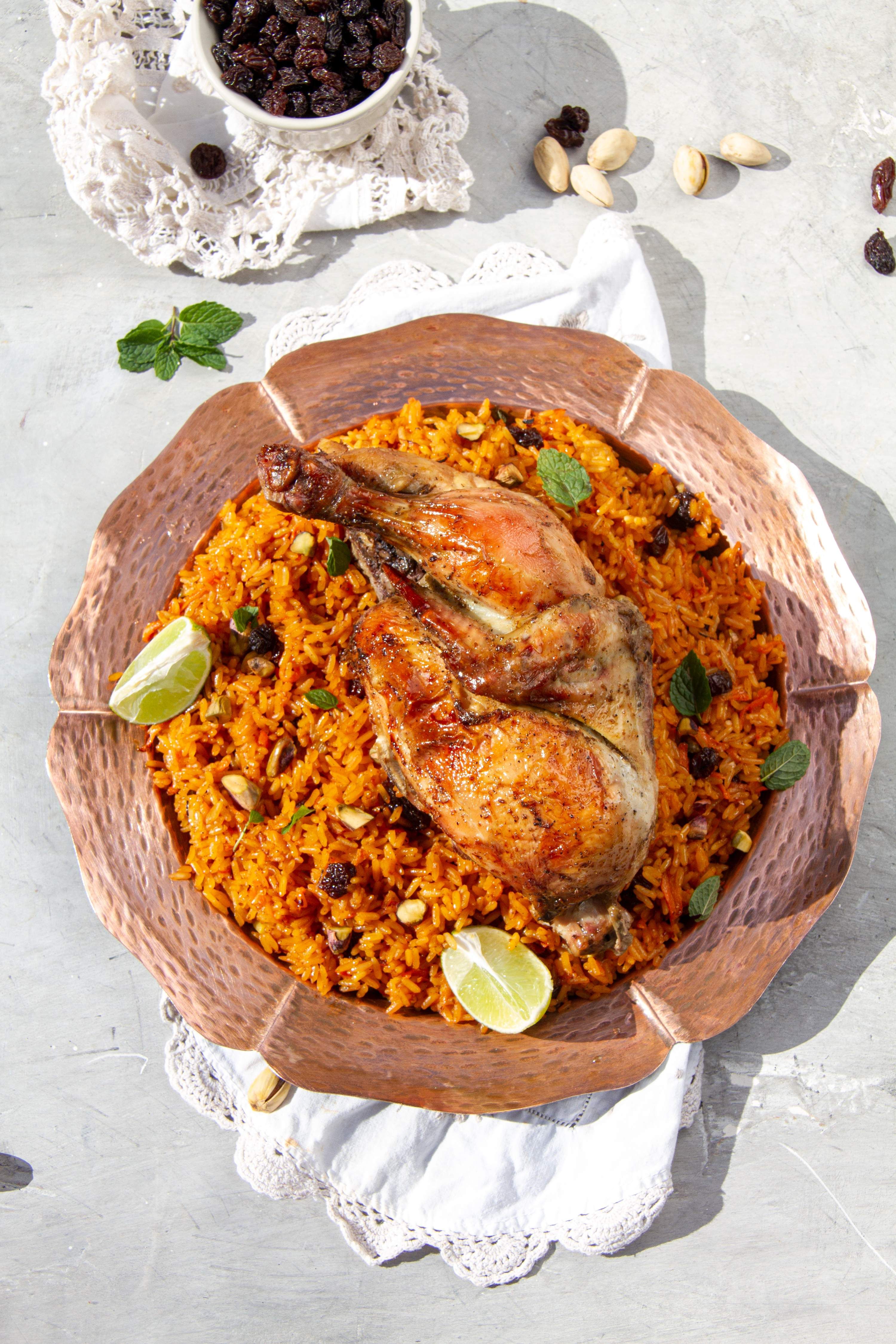Half Kabsa Chicken