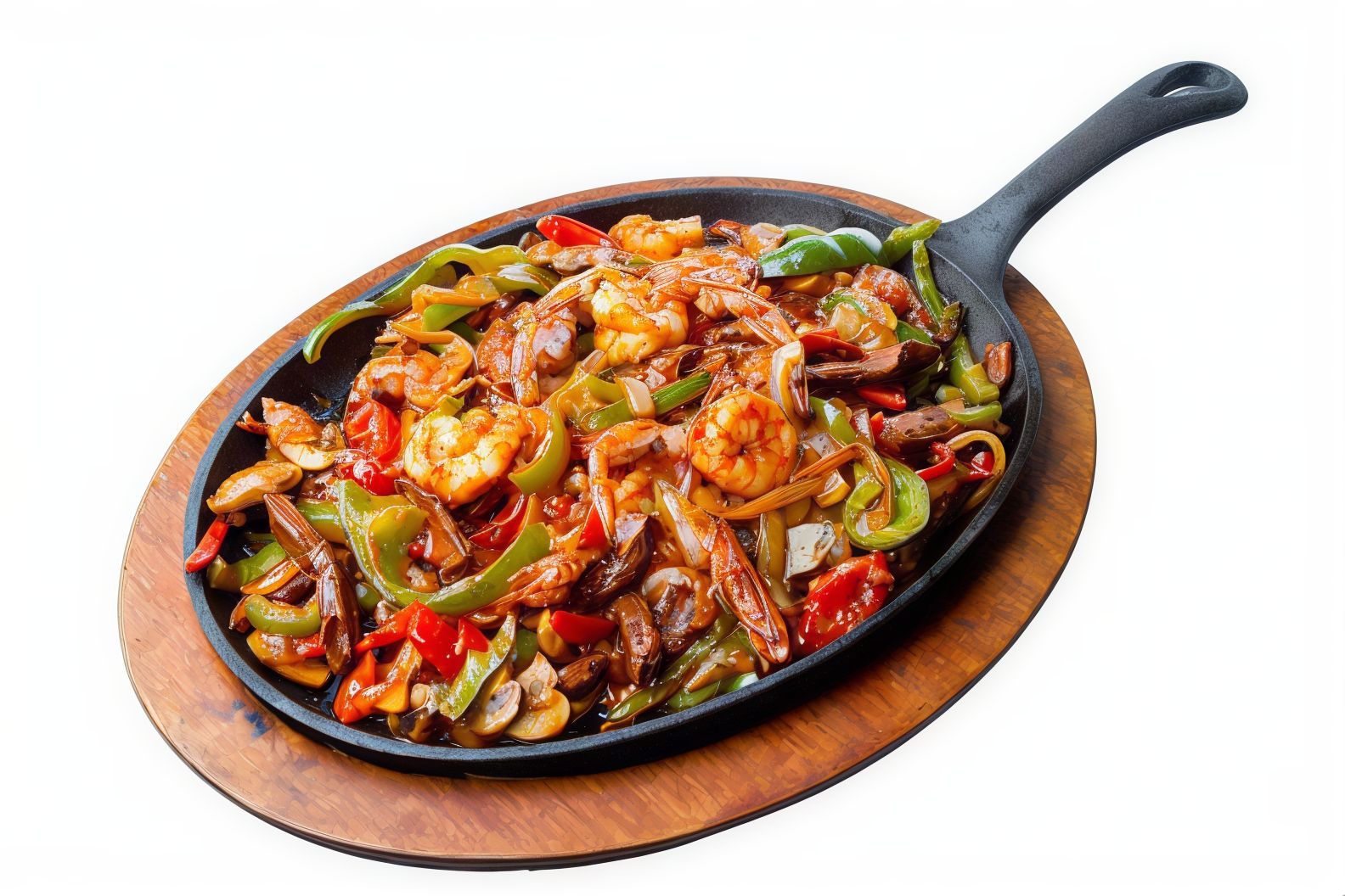 Shrimp Oyster Veggie Sizzling