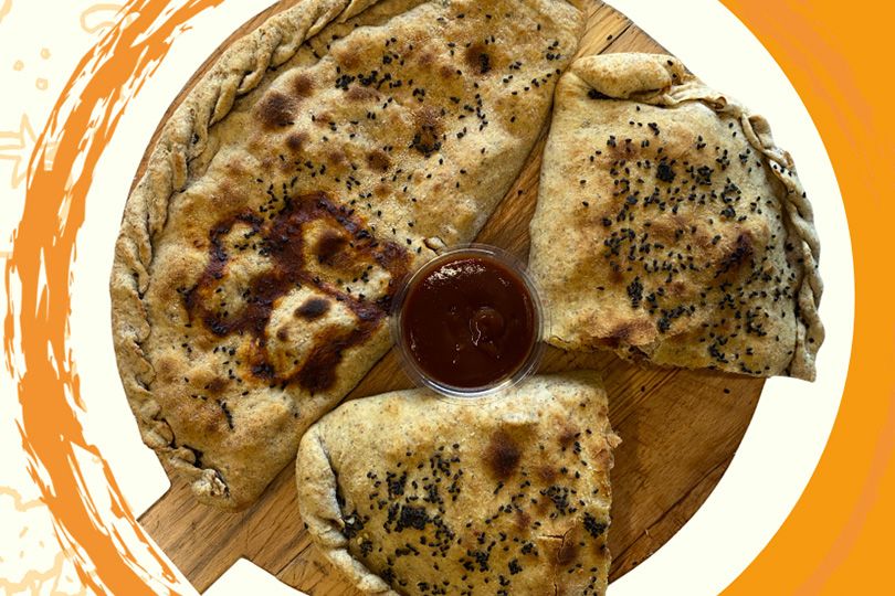 Chicken BBQ Calzone