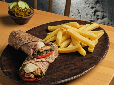 Chicken Caprese Wrap