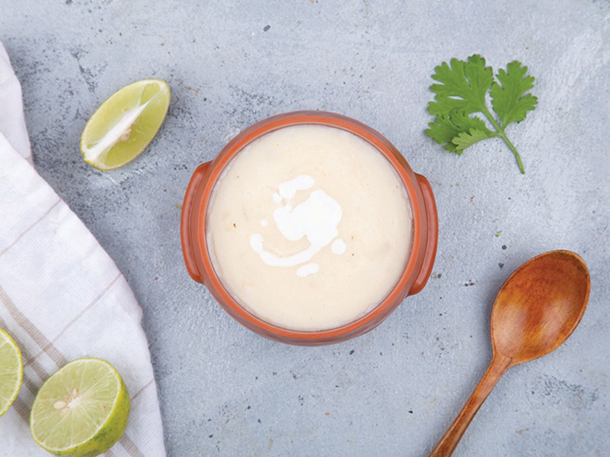Creamy chicken Soup