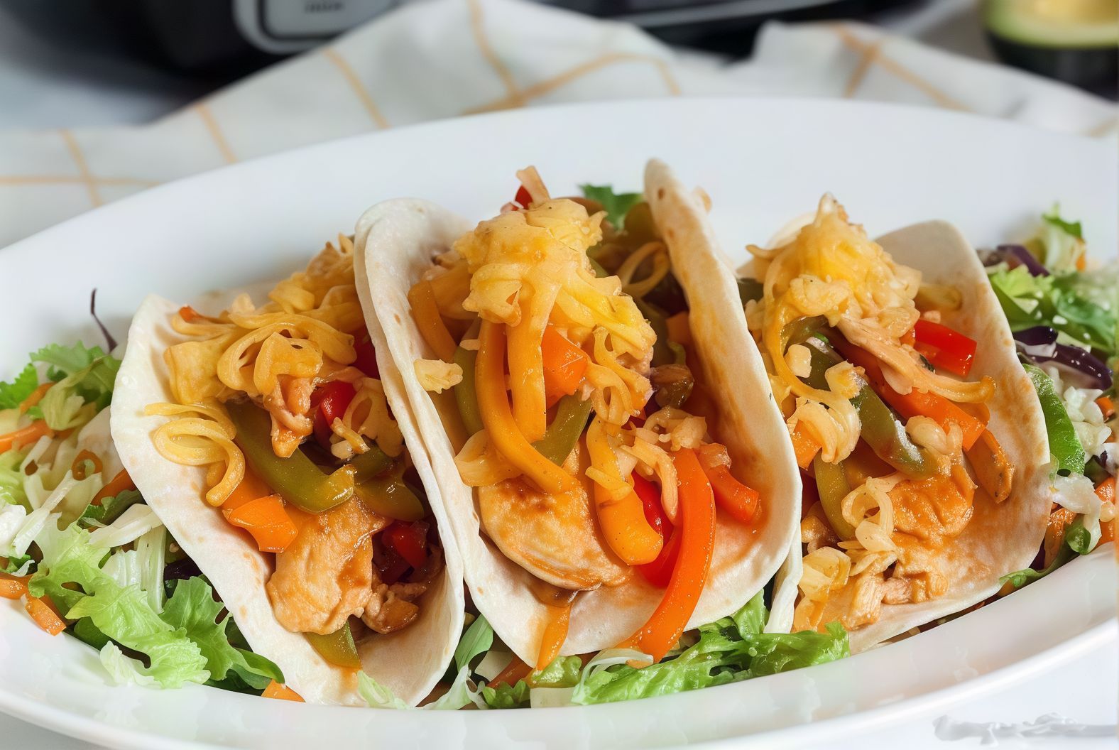 Chicken Fajita Crepe