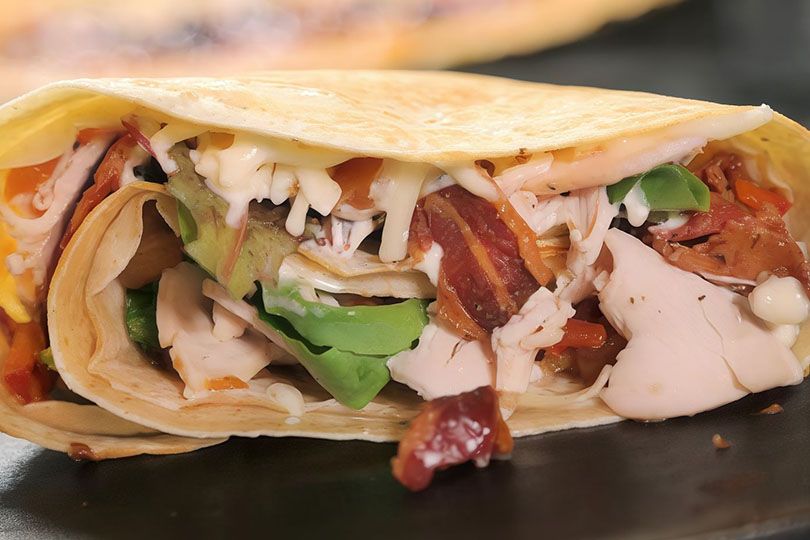 Chicken Fajita Crepe