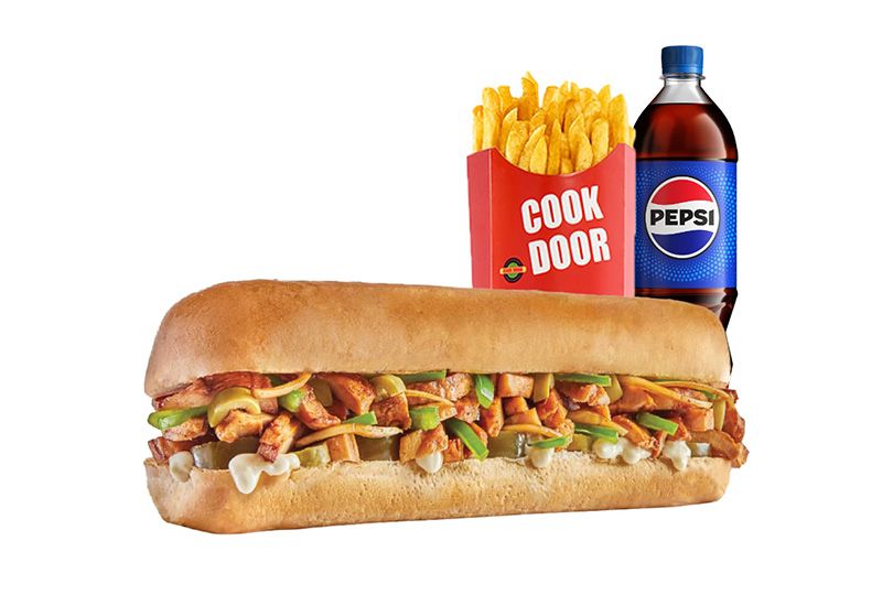 Chicken Fajita Sandwich Combo