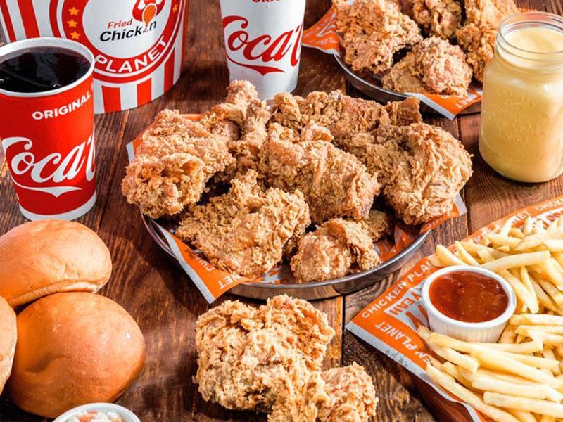 Chicken Planet Family Meal 6 Pieces