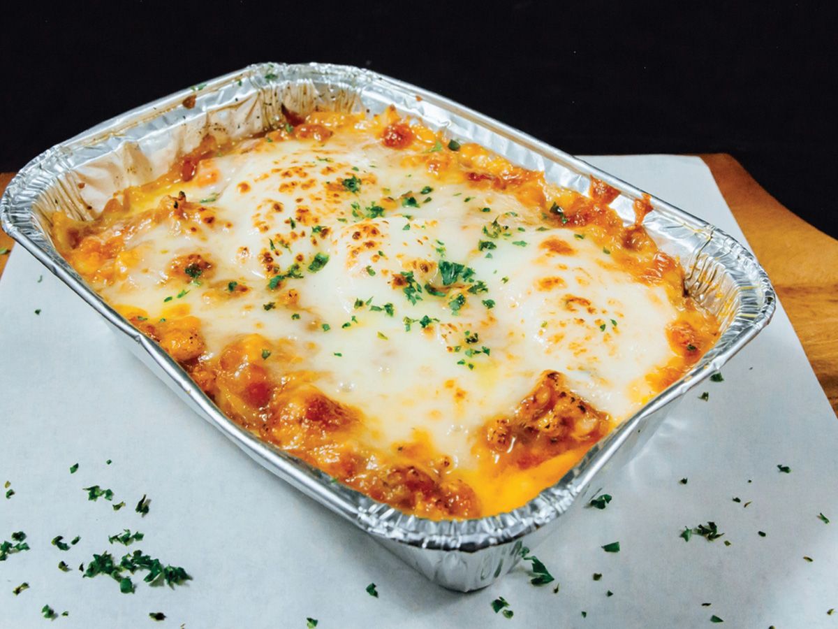 Chicken lasagna