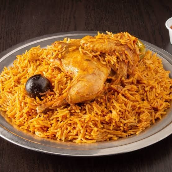 Half Zurbian Chicken With Rice
