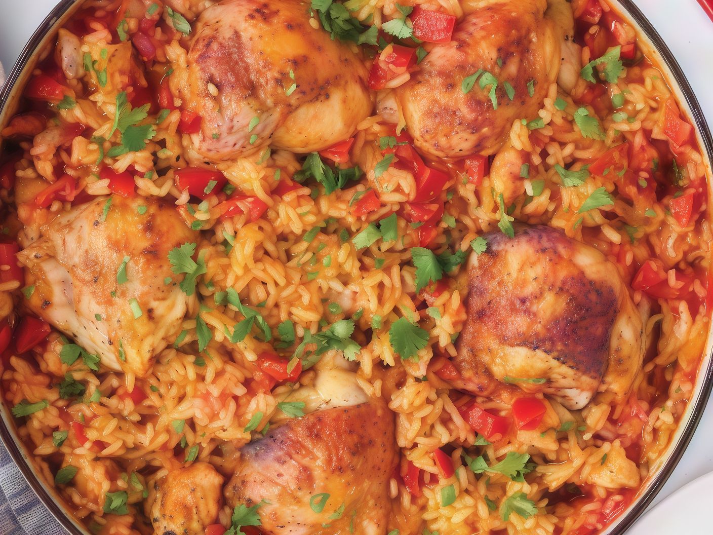 Mexican chicken rice