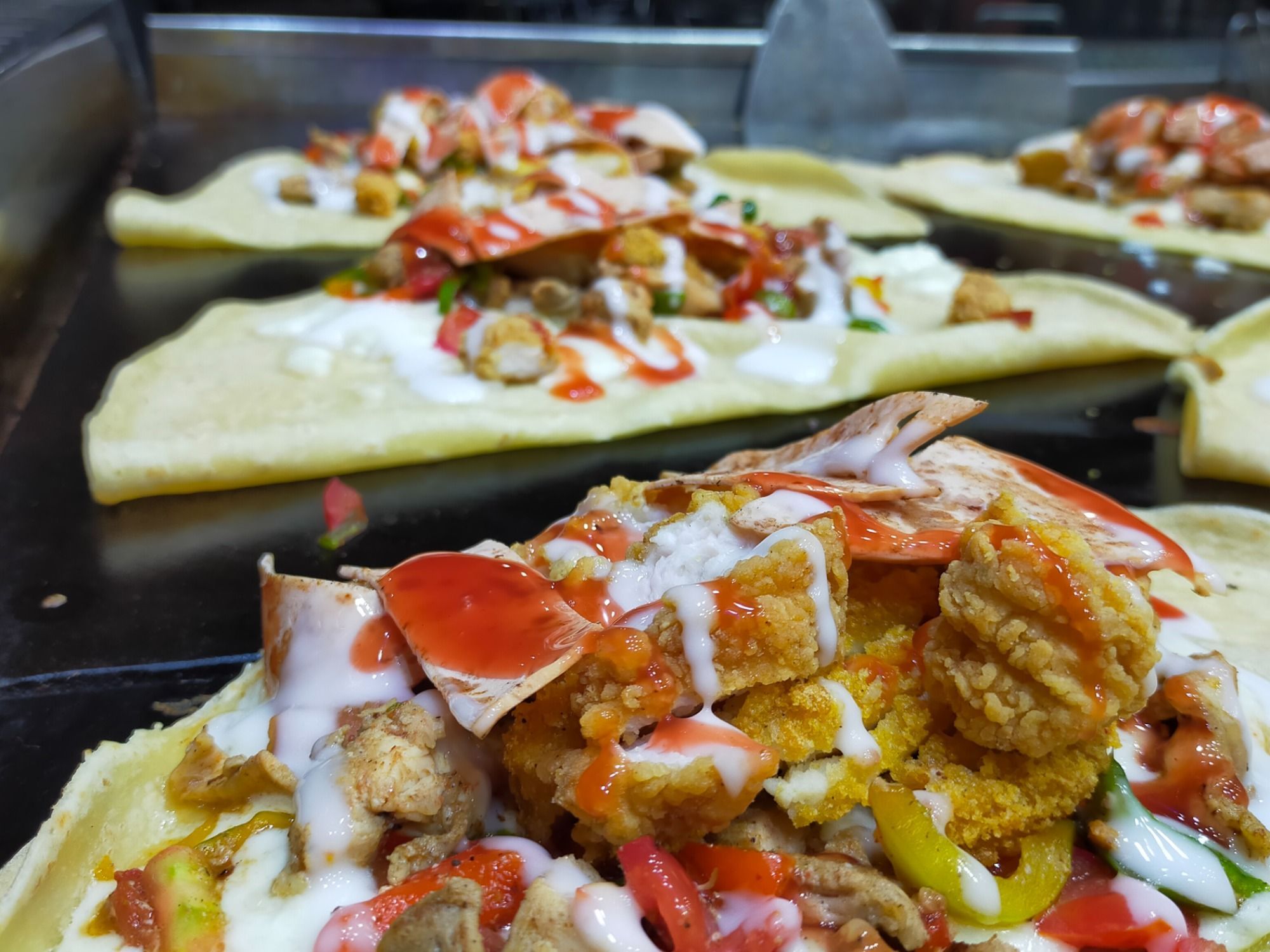 Chicken Mix Crepe
