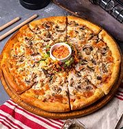 Chicken Mushroom Pizza