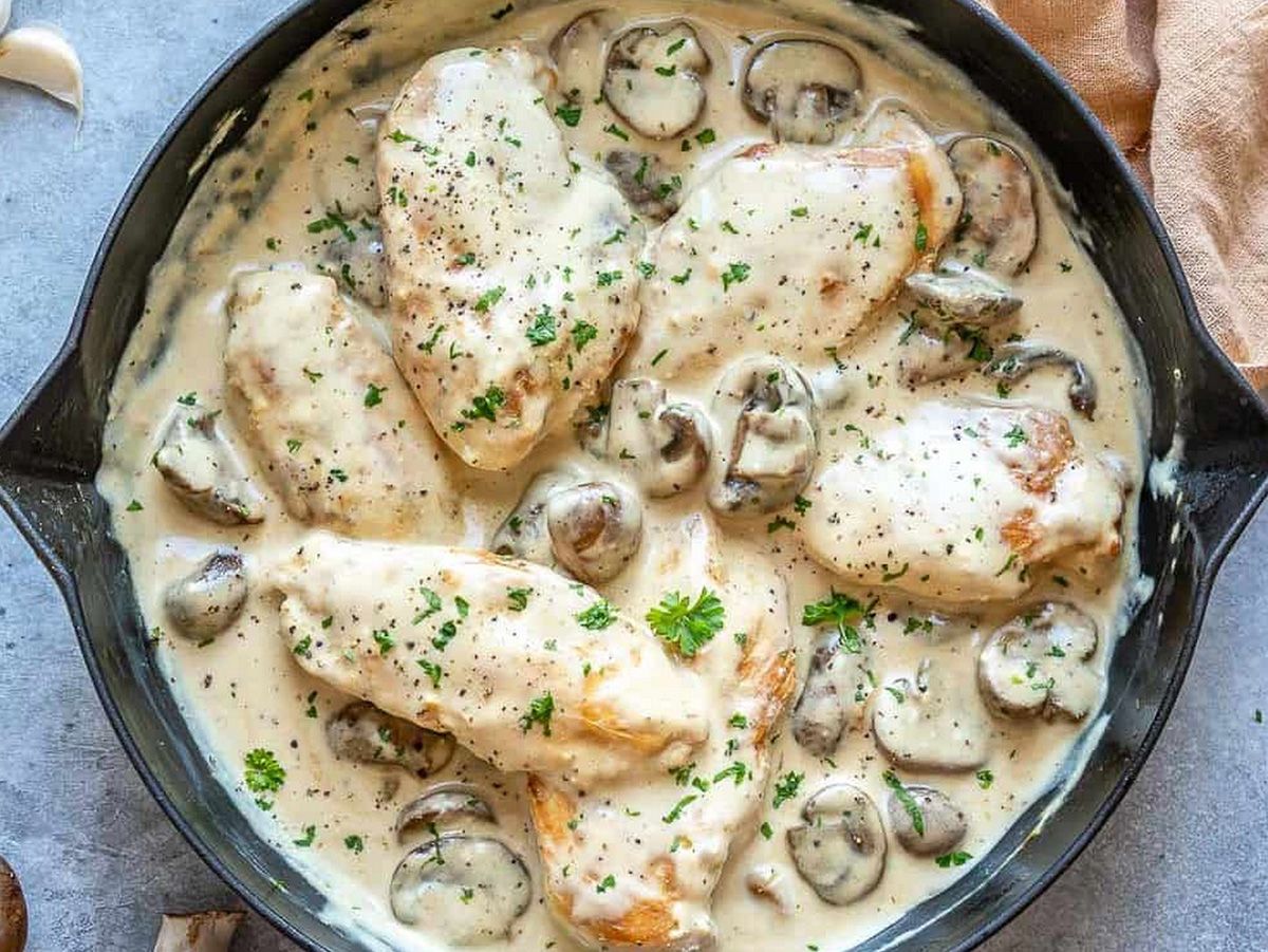 Chicken Mushroom Sauce