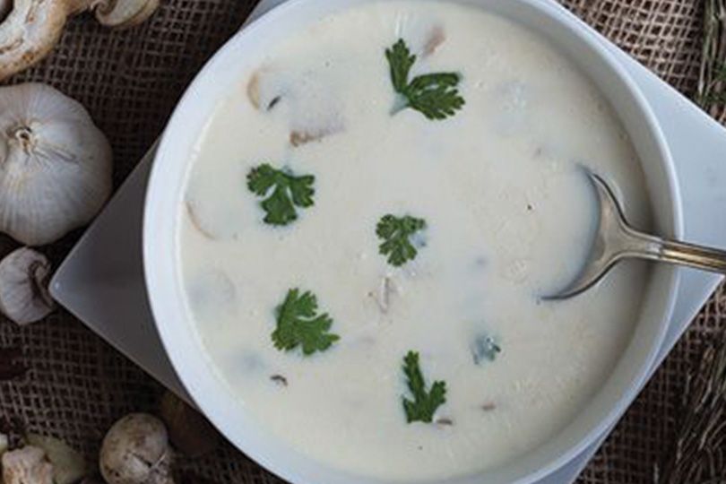 Mushroom Chicken Soup