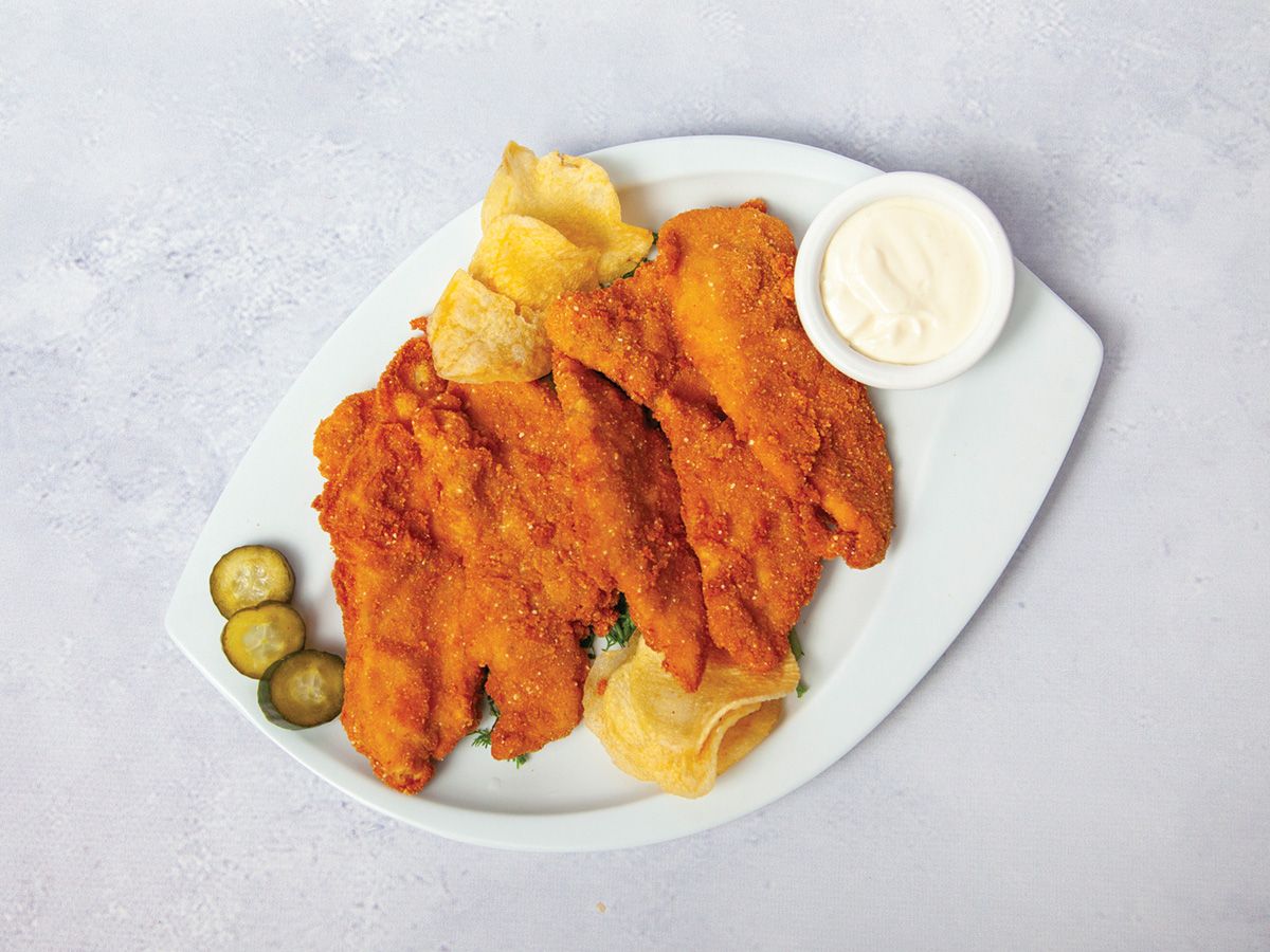 Chicken Pane Platter