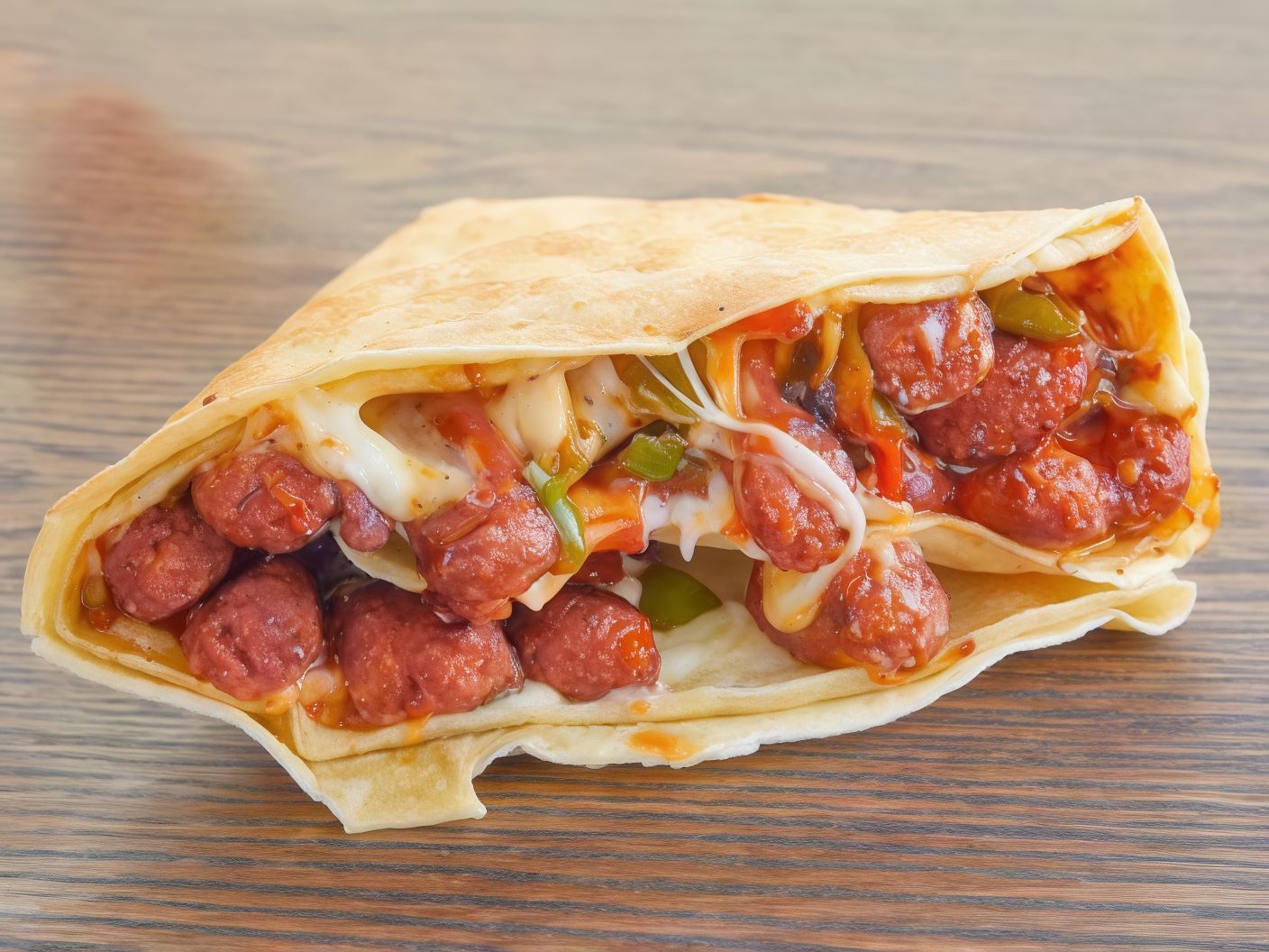 Hot Dog Crepe