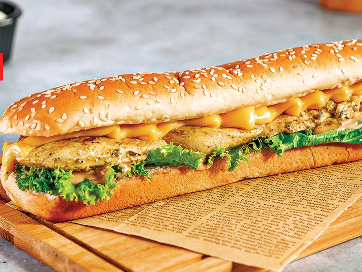 Chicken Pesto Cold Sandwich