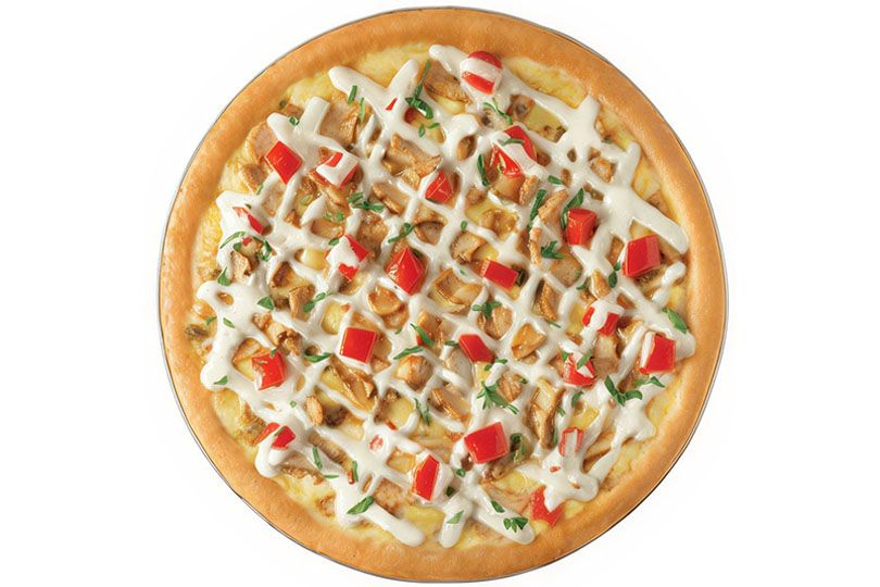 Chicken Ranch Pizza