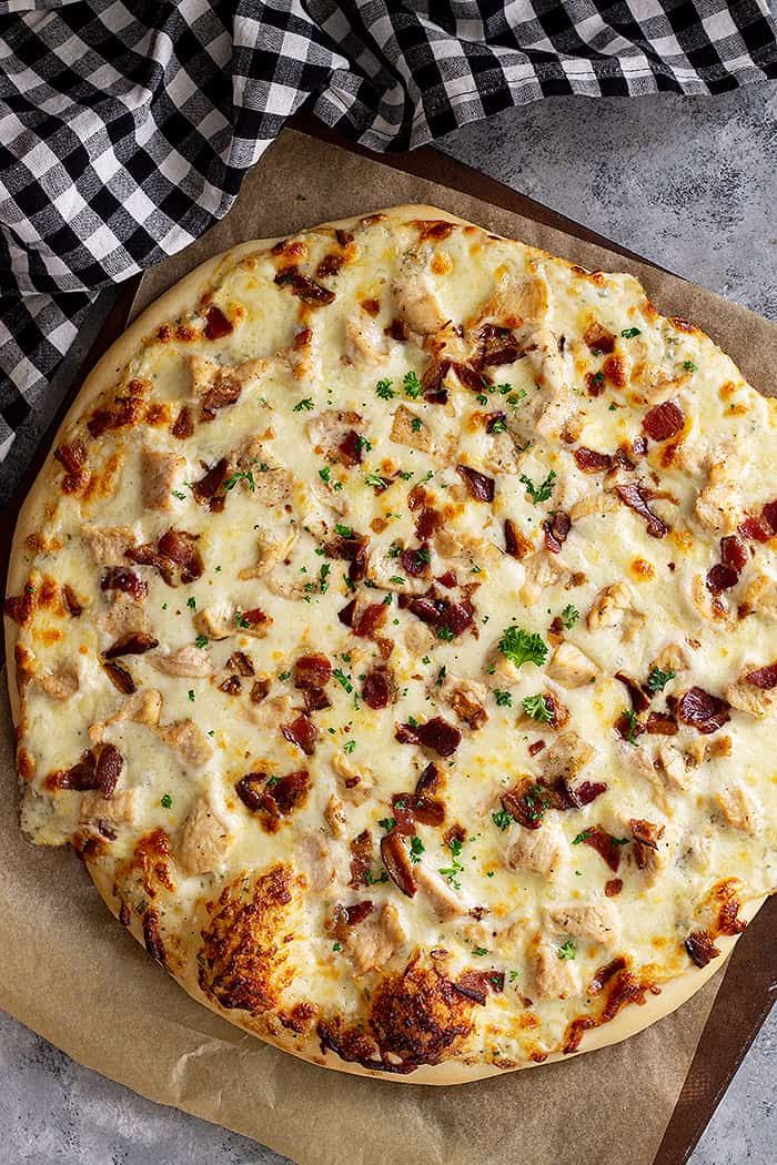 Chicken Ranch Sauce Pizza