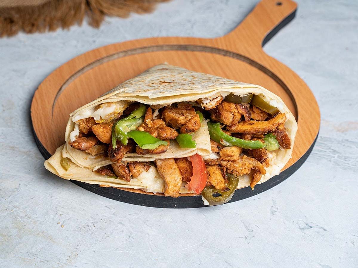 Chicken Shawarma Crepe