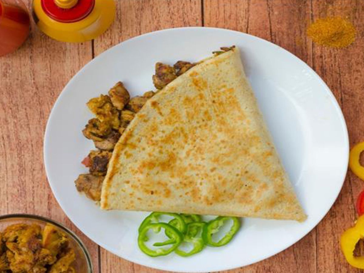 Chicken Shawarma Crepe