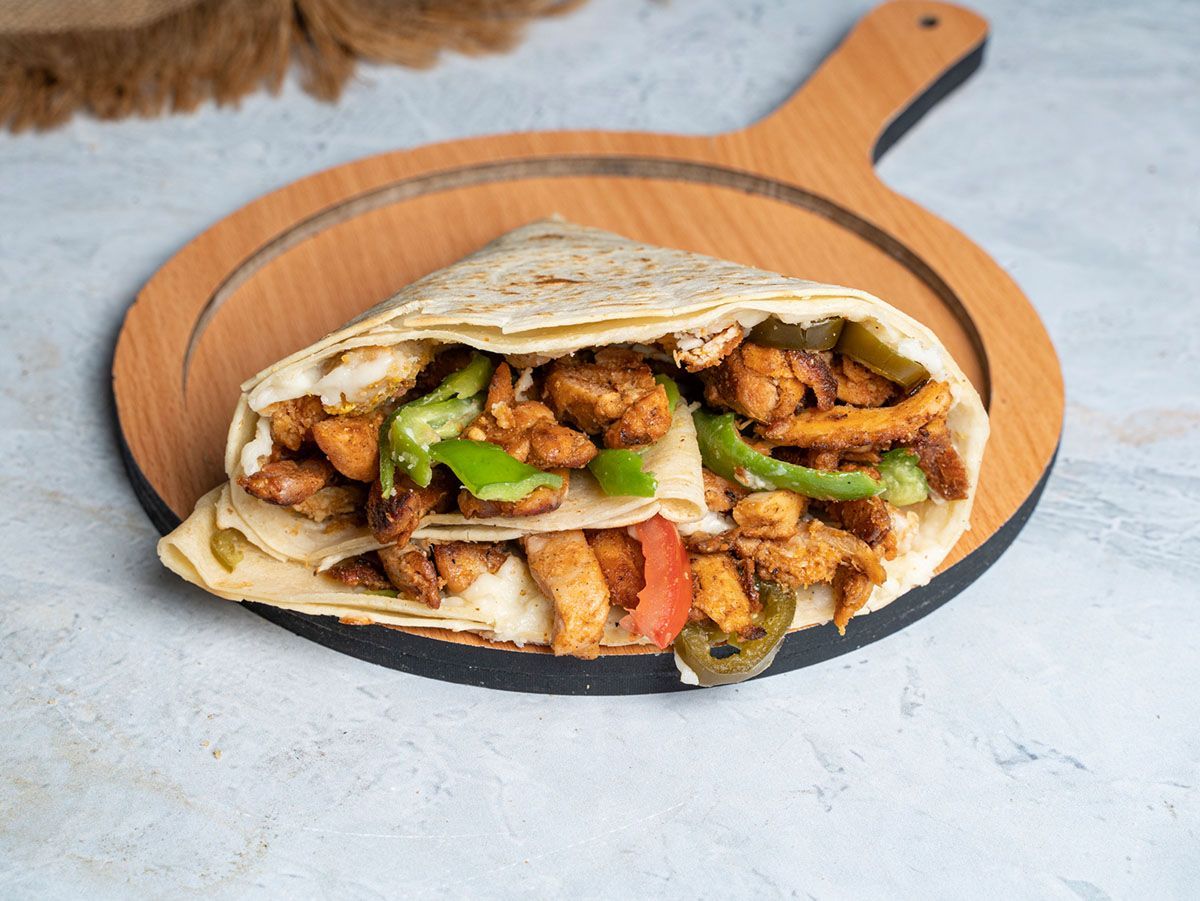 Chicken Shawerma Crepe