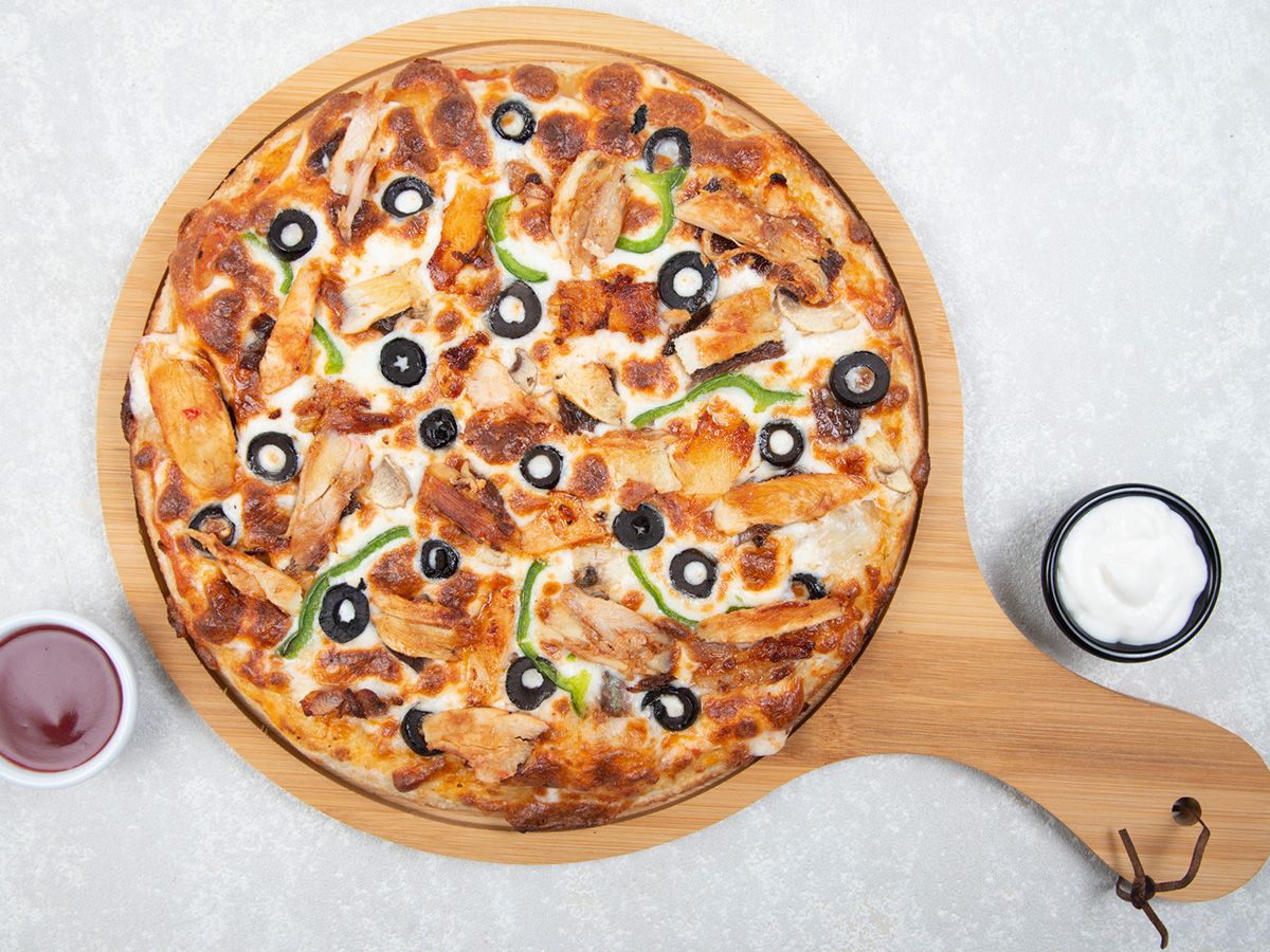 Chicken Shawerma Pizza