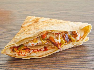 Chicken Shawerma Crepe