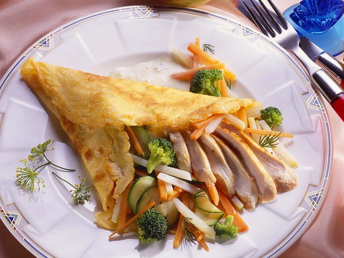 Chicken Strips Crepe