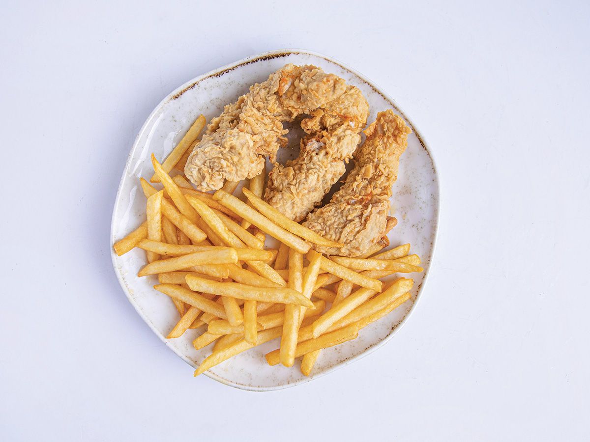 Chicken Tenders And French Fries