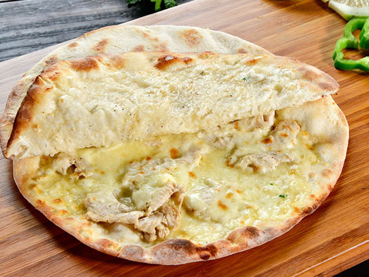 Chicken With Cheese Slices
