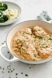 Chicken With Cream Platter
