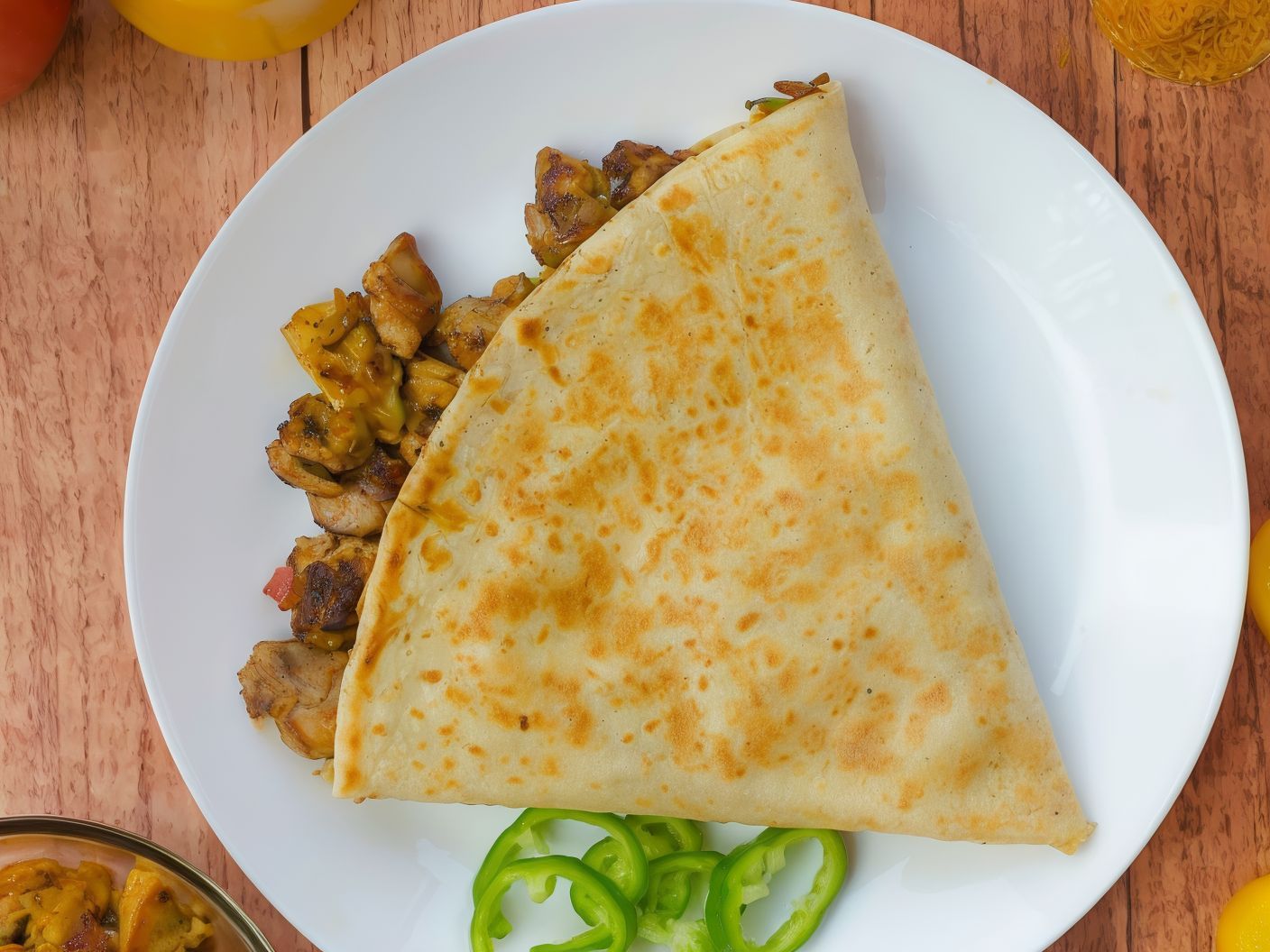 Chicken Shawarma Crepe