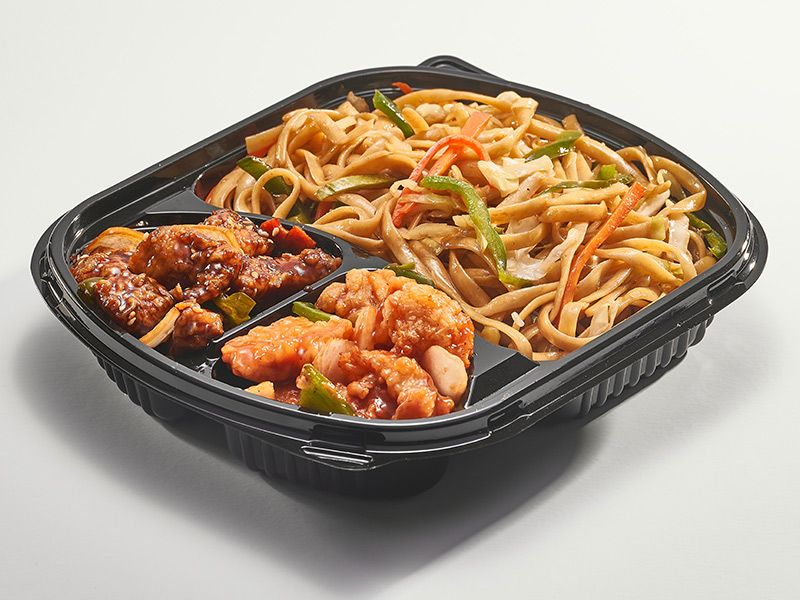 Chicken Sweet And Sour And Chicken Teriyaki