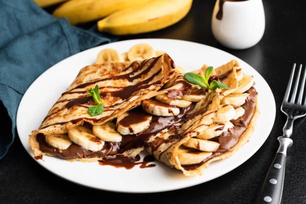 Nuttella & Banana Crepe